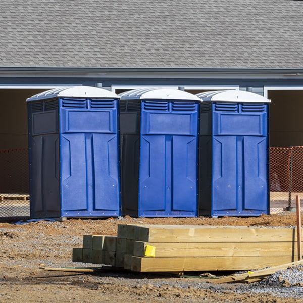 how do you dispose of waste after the porta potties have been emptied in East Duke OK